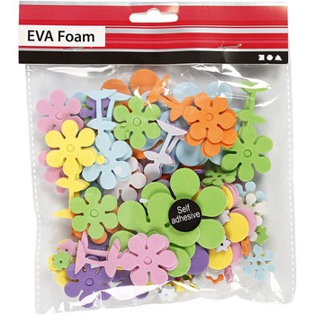 Craft Pack-Foam Flowers CRE79020