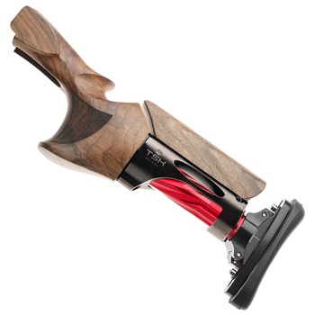 TSK DT11 Trap Standard Stock Medium Right Hand Black Bridge Wood 40mm Comb 140mm Red Pipe Microcell Shaped 15mm Pad