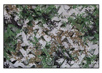 Outdoor Outfitters Digi Camo Net 6m x 3m Mesh Backed With Cram Bag