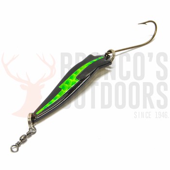 Kilwell Toby Flash Lure - Single Hook - Flasher Green