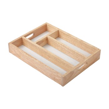 HEVEA CUTLERY TRAY - 33 X 24CM