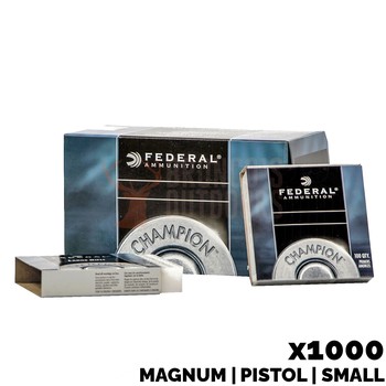Federal Small Magnum Pistol primers x 1000