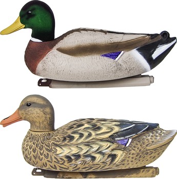 Higdon Magnum Mallard Foam Flocked Heads Pair