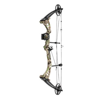 Man Kung MK-CB50 55lb Compound Bow + Bow Fishing Kit Camo