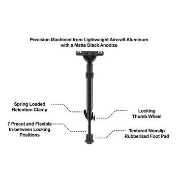 Leapers UTG Recon Flex M-LOK Bipod 8.0"-11.8"