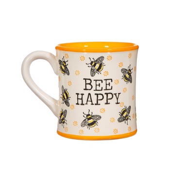 BEE HAPPY MUG