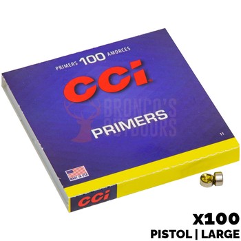 CCI Large Pistol Primers x 100