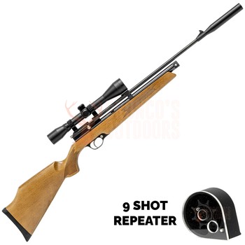 Air Chief Rapid Repeater CO2 Air Rifle .22 + 4x40 Scope