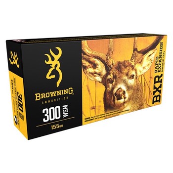 Browning Ammunition .300 WSM 155gr BXR