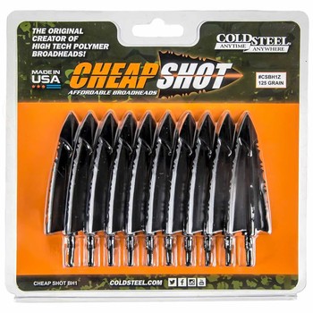 Cold Steel Cheap Shot Broadhead Arrowheads