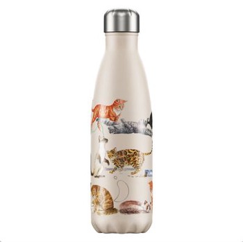 CHILLY'S 500ML EMMA BRIDGEWATER CATS BOTTLE