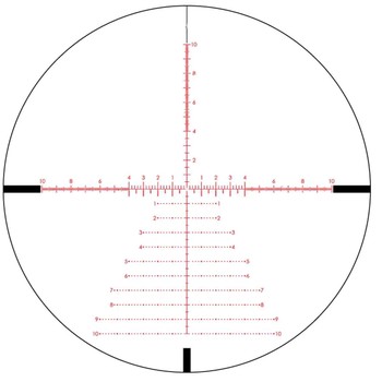 Vortex Viper PST Gen II Riflescope 3-15x44 FFP EBR-7C MRAD