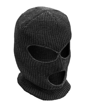 Balalclava Black Three Hole