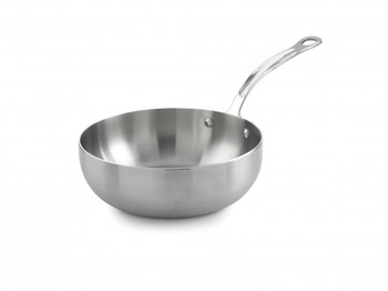 SAMUEL GROVES CLASSIC STEEL CHEFS PAN - 20CM