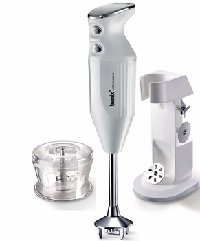 BAMIX DELUXE 180W WITH STAND - WHITE