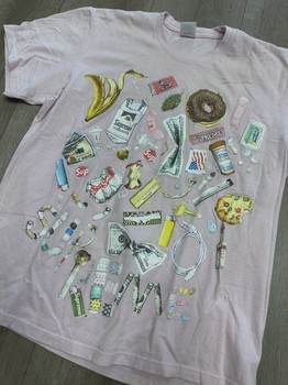 Supreme Trash Tee (SS23) Light Pink • Pre-Owned [1336] - photo 2