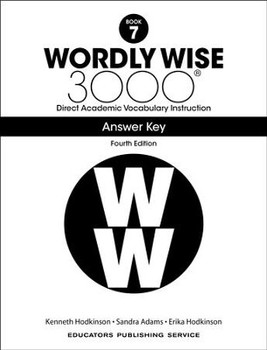 WORDLY WISE BOOK 7 ANSWER KEY (4TH EDITION)