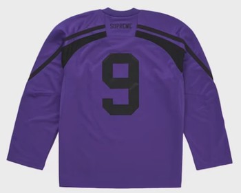 Supreme The Misfits Hockey Jersey Purple  • Brand New [0439] - view 2