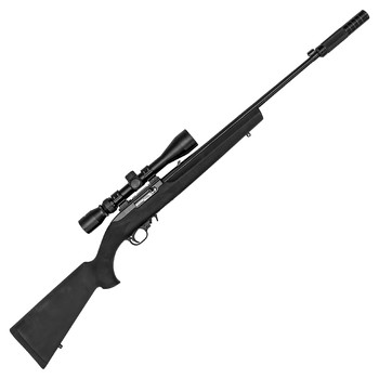 Ruger 10/22 Hogue Blued + 3-9X32 + Suppressor