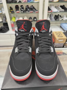 Air Jordan 4 Retro Black Red (2019) • Pre-Owned [9921] - view 6