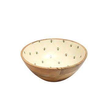 BEES KNEES MANGO WOOD SALAD BOWL