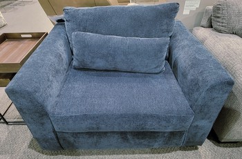 Cassian indigo Chair 1/2