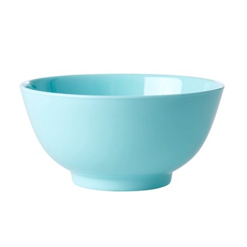 RICE MELAMINE SMALL BOWL - ICE BLUE
