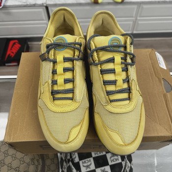 Nike Air Max 1 Travis Scott Cactus Jack Saturn Gold • Pre-Owned [5505] - view 3