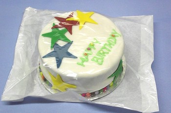 FILM FRONTED CAKE BAG - 11X14 INCH - PACK OF 12