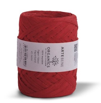 Artebene - Crepe Paper Ribbon 45m - Red - 114956