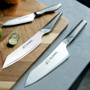 GLOBAL 40TH ANNIVERSARY 3 PIECE KNIFE SET