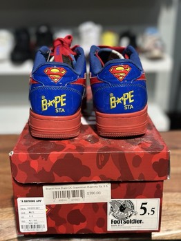 A Bathing Ape Bape Sta Low Dc Superman (2021) • Pre-Owned - view 4