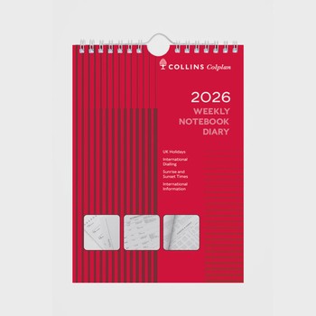 Collins - Colplan A5 Week-To-View Wall Planner 2027 Diary - 60-27