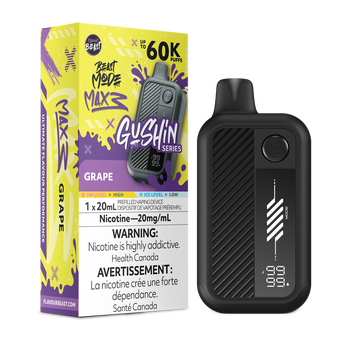 Flavour Beast Gushin' Beast Mode Max 3 60K - Grape