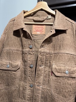 Stussy x Levi Brown Vintage Jacket L • Pre-Owned [5971] - view 4