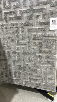 Infinity shaggy Rug 1520 grey 5x8