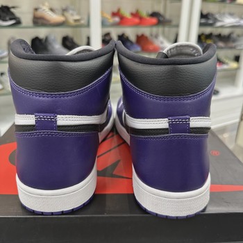 Air Jordan 1 Retro High Court Purple White • Pre-Owned [9357] - view 5