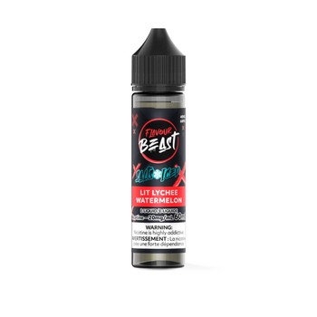 Flavour Beast - Lit Lychee Watermelon Iced 60ml Salt