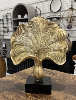 Gold Flower Statue / LARGE