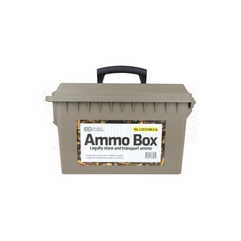 Outdoor Outfitters Fat 50 Cal Polymer Lockable Ammo Box 16L