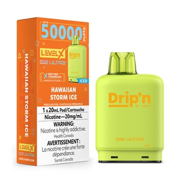 Level X Drip'n G2 Ultra 50K Pod - Hawaiian Storm Ice