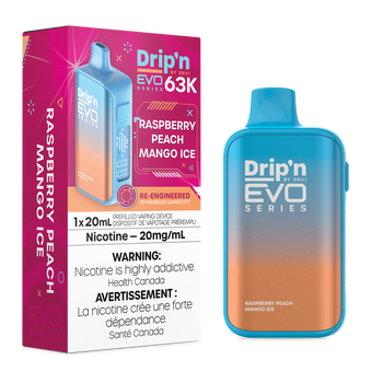 Drip'n by Envi EVO 63K - Raspberry Peach Mango Ice