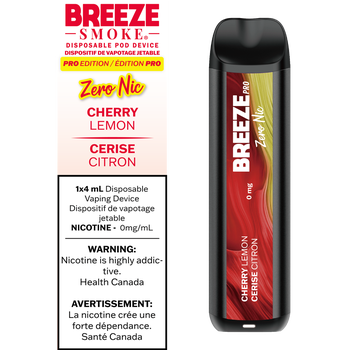 Breeze Pro Zero Nic - Cherry Lemon