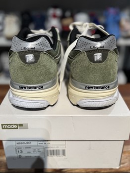 New Balance 990v3 MiUSA JJJJound Olive • Pre-Owned - view 4