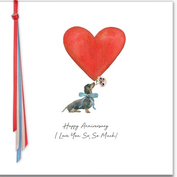 Five Dollar Shake -RIBBONS AND ROSES - Happy Anniversary I Love You So Much-RR23 (D)
