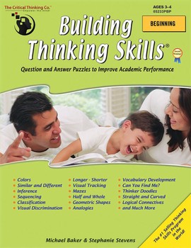BUILDING THINKING SKILLS BEGINNING AGES 3-4
