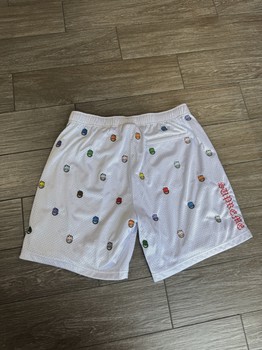Supreme Spitfire Mesh Shorts White M • Brand New [8339] - view 2