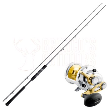 Shimano Grappler Type J Jigging Rod 5'3" PE: 8 Jig Weight: 400gm + Shimano Talica 12 Single Speed Reel