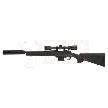 Howa Mini Action Blued Black Stock .223 Rem 16" + Nikko Stirling Game Pro Riflescope 3-9x40 + DPT Suppressor