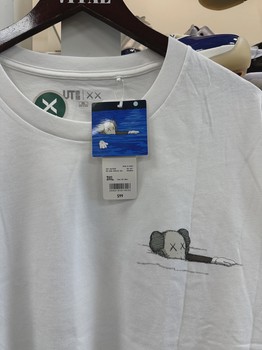 KAWS x Uniqlo UT Short Sleeve Artbook Cover T-shirt • Brand New [5826] - view 2